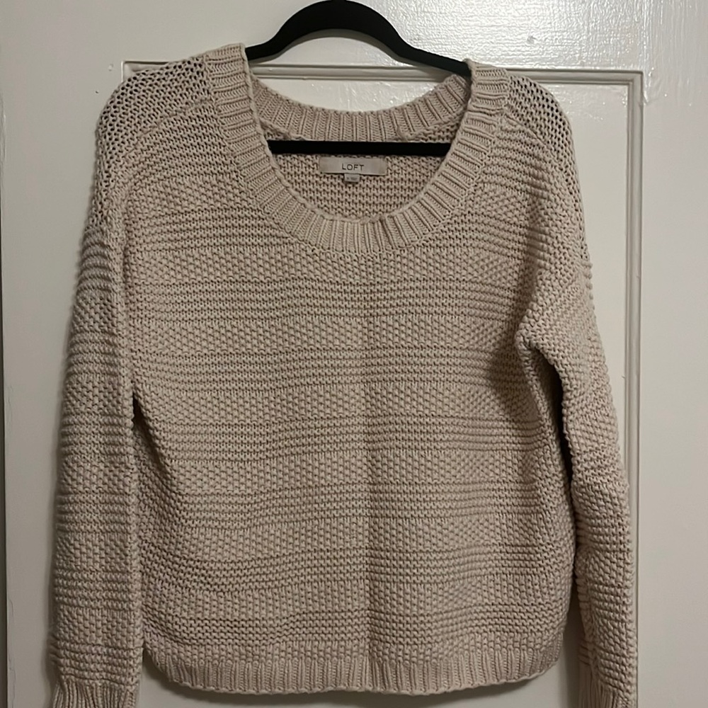 Loft thick knitted sweater size Medium OBO